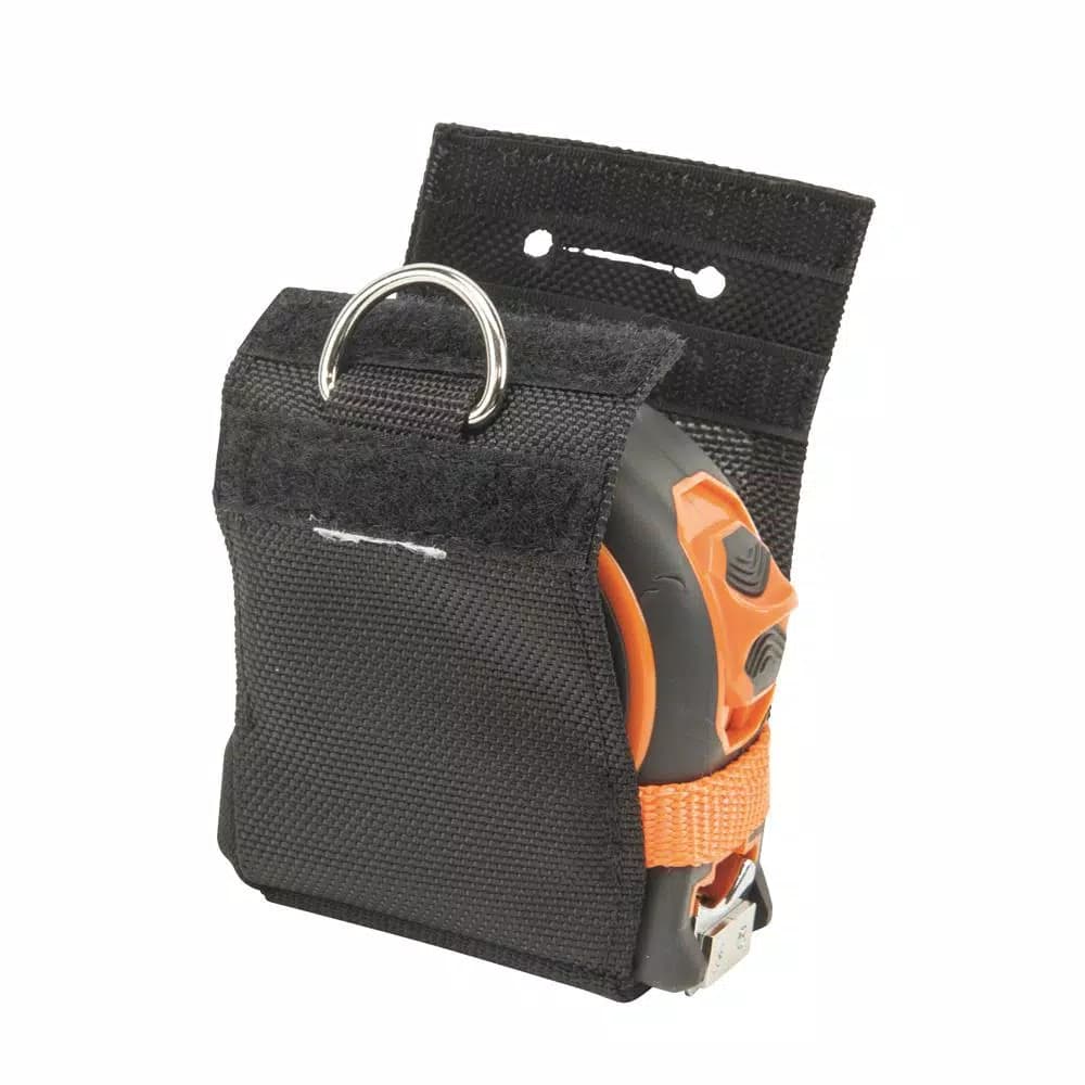 Klein Tools Tape Measure Holder with Tether Ring and Elastic Bottom Pouch