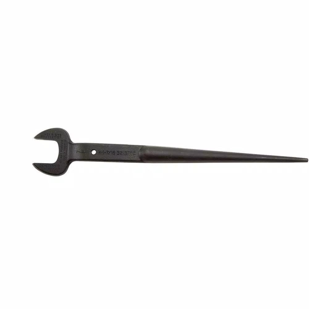 Klein Tools 7/8 in. Erection Wrench with Tether Hole, Forged Alloy Steel