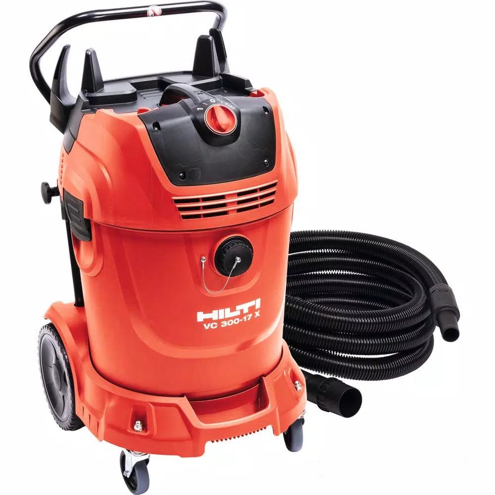 Hilti VC 300-17 X Universal Wet Dry Vacuum Cleaner, 17 Gal., 300 CFM with Auto Filter Cleaner