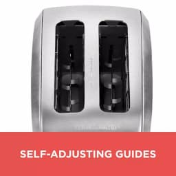 Black+Decker 2-Slice Stainless Steel Pop-Up Toaster with Browning Control thumbnail 3