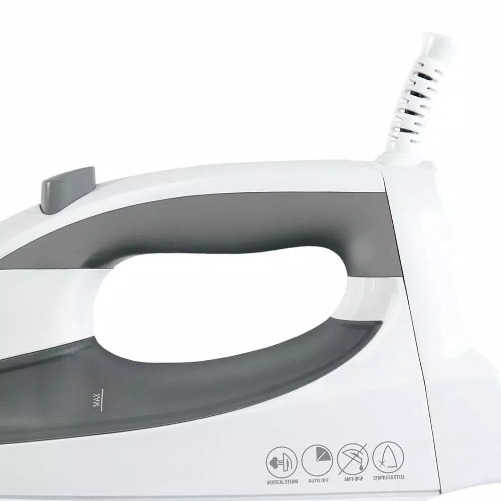 BLACK+DECKER ASO Smart Steam Iron with Stainless Steel Soleplate and 3-Way Auto Shutoff