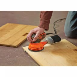 BLACK+DECKER 5 in. Corded Random Orbital Sander, 2.4 Amp thumbnail 7