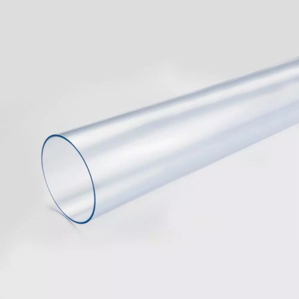 POWERTEC 2-1/2 in. x 36 in. Clear Rigid PVC Dust Collection Pipe