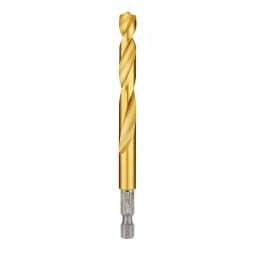 Milwaukee SHOCKWAVE RED HELIX 11/32 in. Titanium Twist Drill Bit with 1/4 in. Hex Shank thumbnail 5