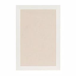 DesignOvation Beatrice Framed Linen Fabric Pinboard Memo Board, 18 x 27 in, White thumbnail 1
