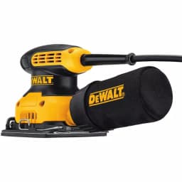 DEWALT DWE6411K 1/4 Sheet Palm Grip Corded Finishing Sander Kit with Contractor Bag thumbnail 7