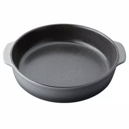 BergHOFF GEM 3 Qt. Stoneware Round Baking Dish, Grey Enamel Casserole Pan thumbnail 2