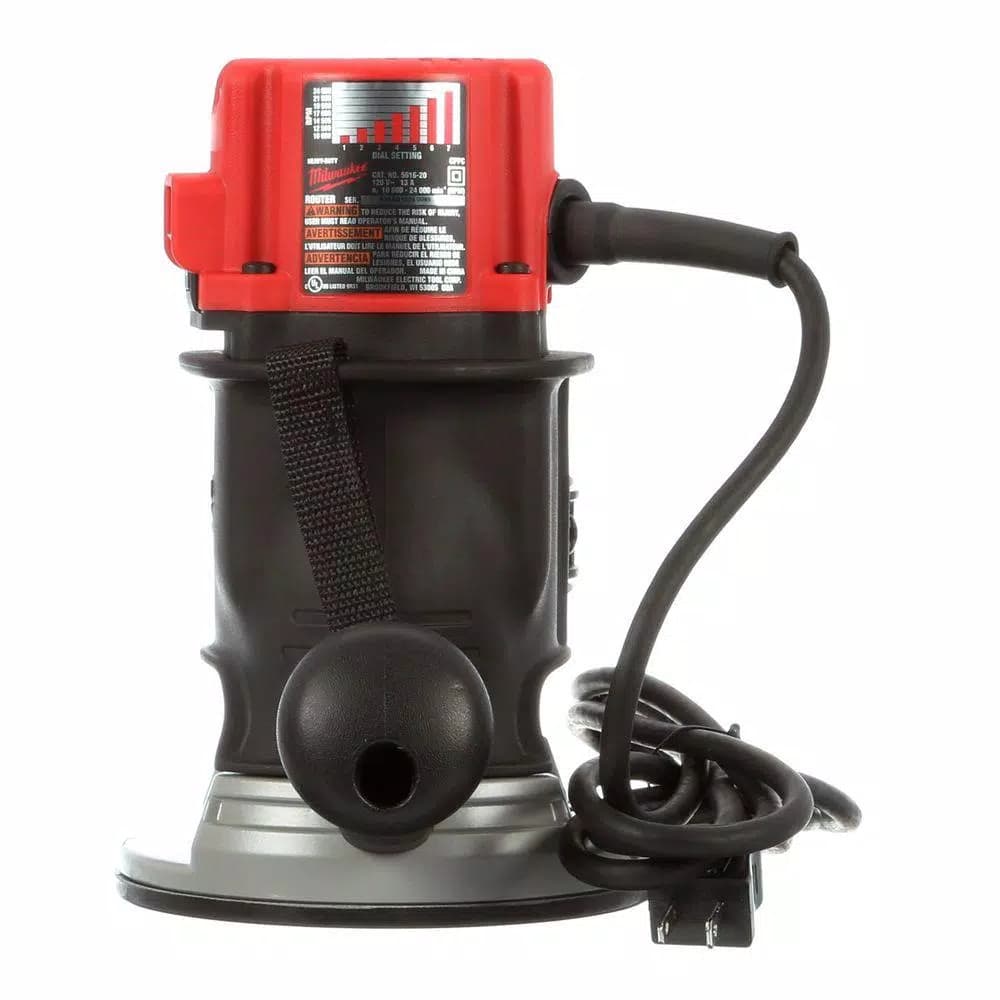 Milwaukee 2-1/4 HP Max Corded Router Kit with Impact-Resistant Carrying Case