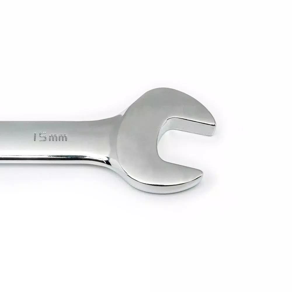GearWrench 7-Piece Metric Flex Head 12-Point Ratcheting Combination Wrench Set