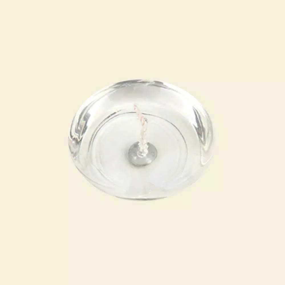 Zest Candle 3 in. Clear Gel Floating Candles, Unscented Paraffin Wax, 6-Pack