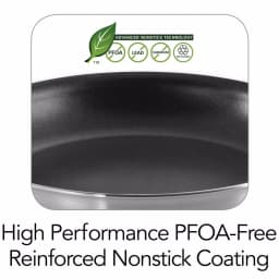 Tramontina Professional Fusion 12 in. Aluminum Nonstick Frying Pan, Satin Silver thumbnail 3