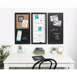 DesignOvation Wyeth Magnetic Dry Erase Weekly Calendar Memo Board with Frame thumbnail 6