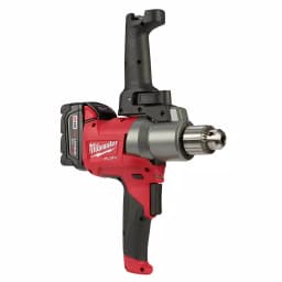 Milwaukee M18 FUEL 1/2 in. Cordless Mud Mixer Kit with (2) 5.0 Ah Batteries, Charger & Tool Bag thumbnail 5