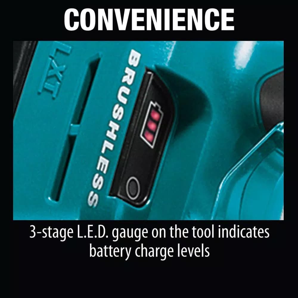 Makita 18V LXT Brushless 6-1/2 in. Compact Dual-Bevel Compound Miter Saw with Laser (Tool Only)