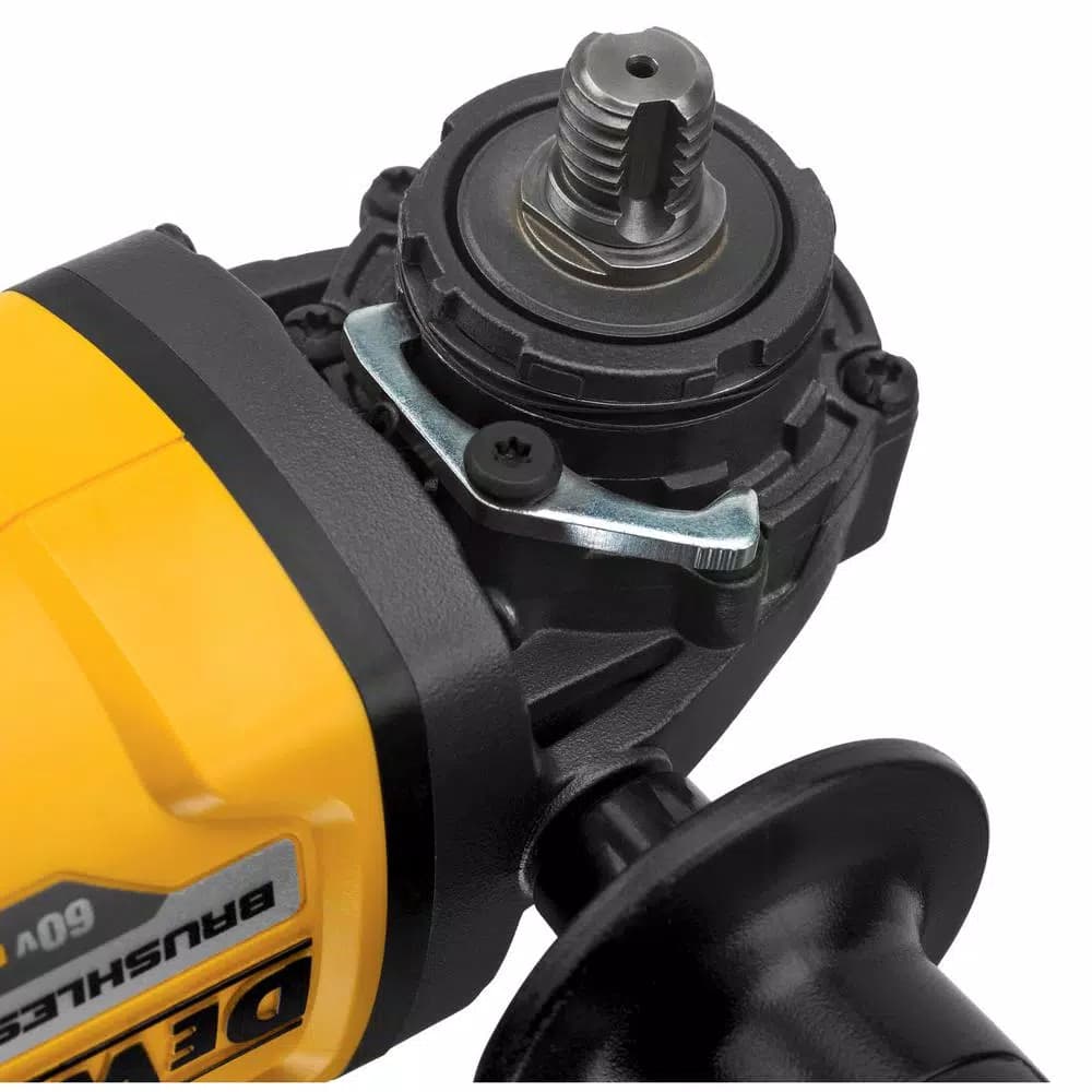 DEWALT FLEXVOLT 60V MAX Brushless 4-1/2 in. Angle Grinder Kit with 6.0Ah Battery & Bonus Jigsaw