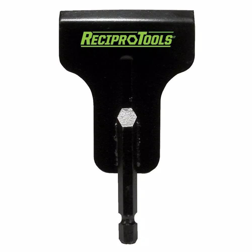 ReciproTool 2 in. Detail Scraper for Reciprocating Saws, Universal Adapter Compatible