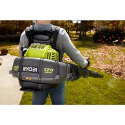 RYOBI 38cc Gas Backpack Leaf Blower, 760 CFM, 175 MPH, 2-Cycle thumbnail 8