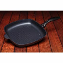 Swiss Diamond Classic Series 12 in. Cast Aluminum Nonstick Square Grill Pan, Gray thumbnail 3