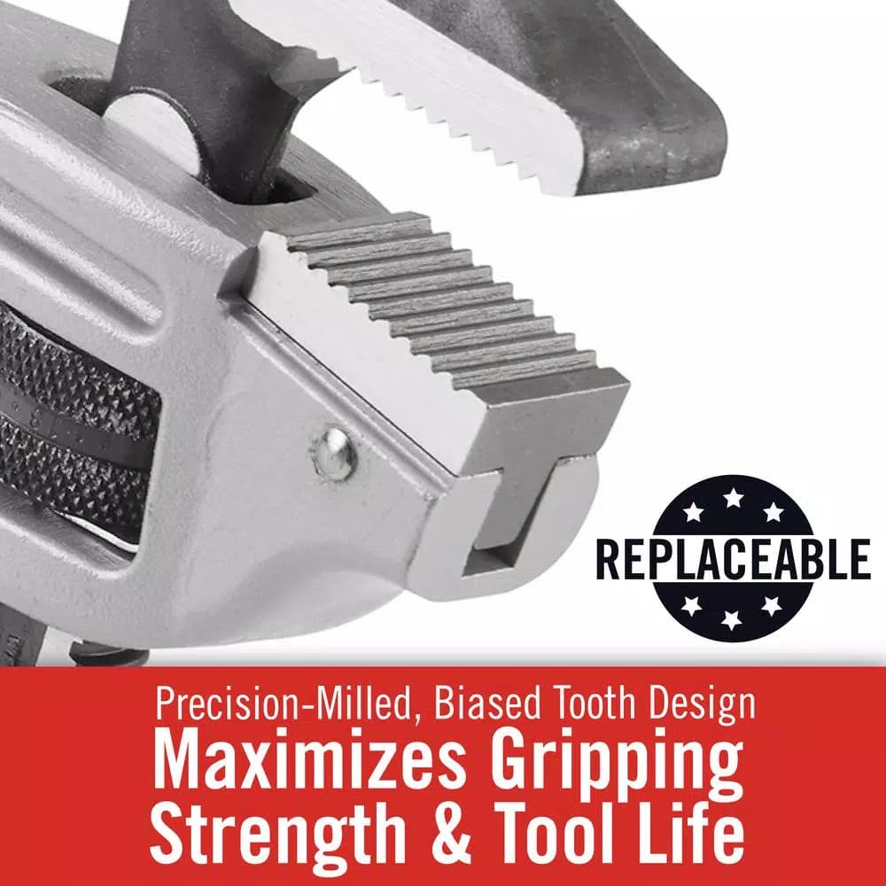 RIDGID 14 in. Model 14 Aluminum Offset Pipe Wrench