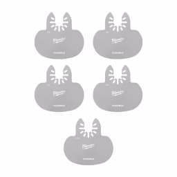 Milwaukee OPEN-LOK Mushroom Sealant Scraper Blade, Stainless Steel, 5-Piece thumbnail 5