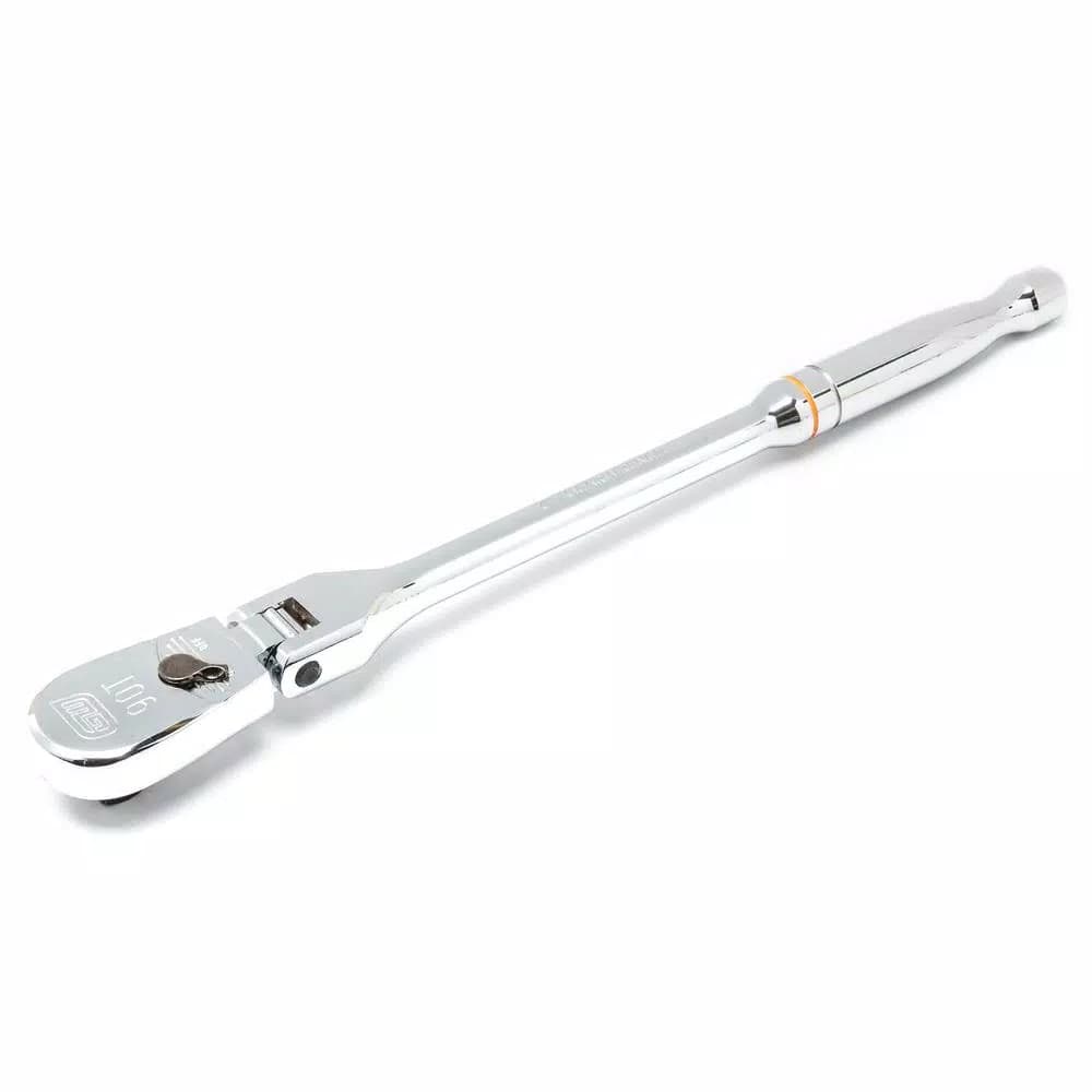 GearWrench 3/8 in. Drive 11 in. 90-Tooth Flex Head Teardrop Ratchet