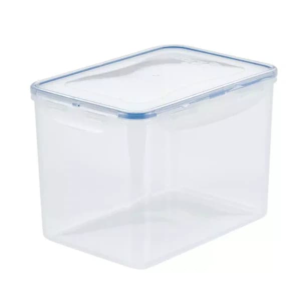 LOCK & LOCK Easy Essentials Pantry 16.5-Cup Rectangular Food Storage Container, Airtight & Leakproof Plastic Container