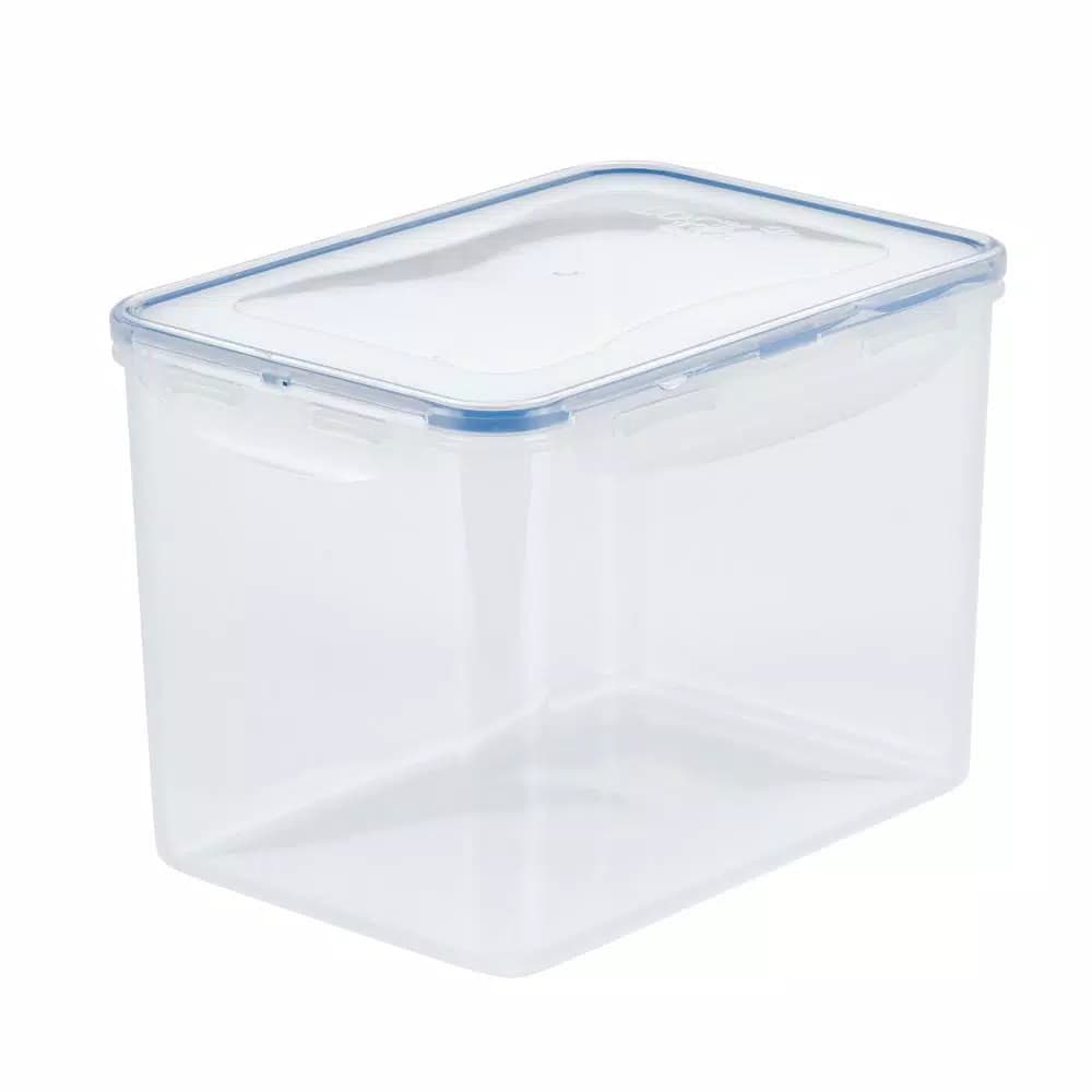 LOCK & LOCK Easy Essentials Pantry 16.5-Cup Rectangular Food Storage Container, Airtight & Leakproof Plastic Container