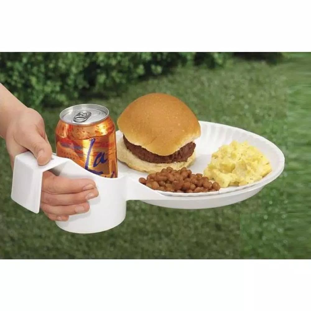 Unbranded Surfboard Design Food and Drink Holder, 32-Piece Set, Durable Plastic Serveware