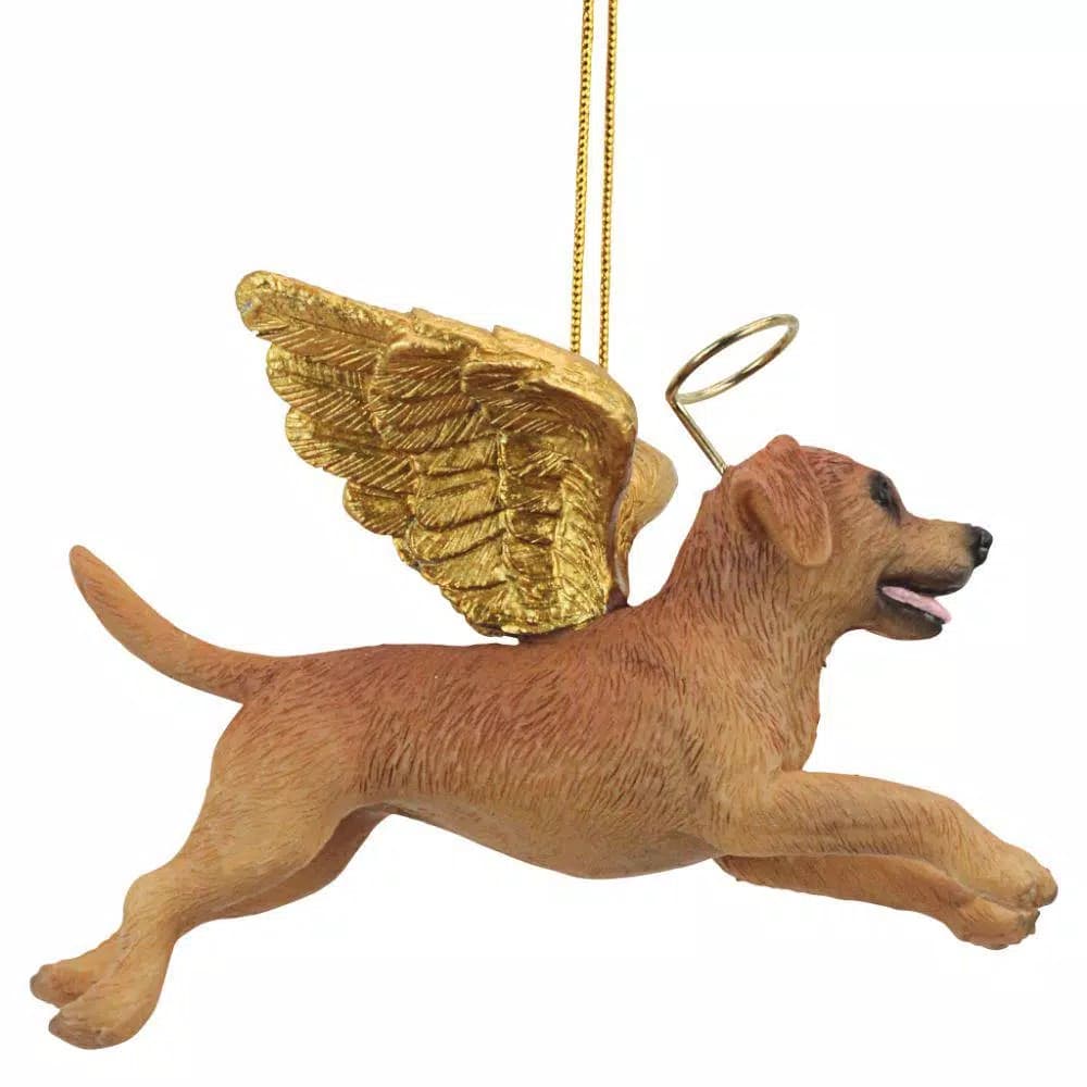 Design Toscano Golden Retriever Angel Dog Christmas Ornament