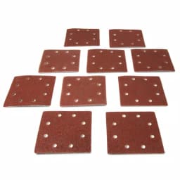 WEN 120-Grit Hook-and-Loop Sandpaper for 1/4 in. Sheet Sanders, 10-Pack thumbnail 1