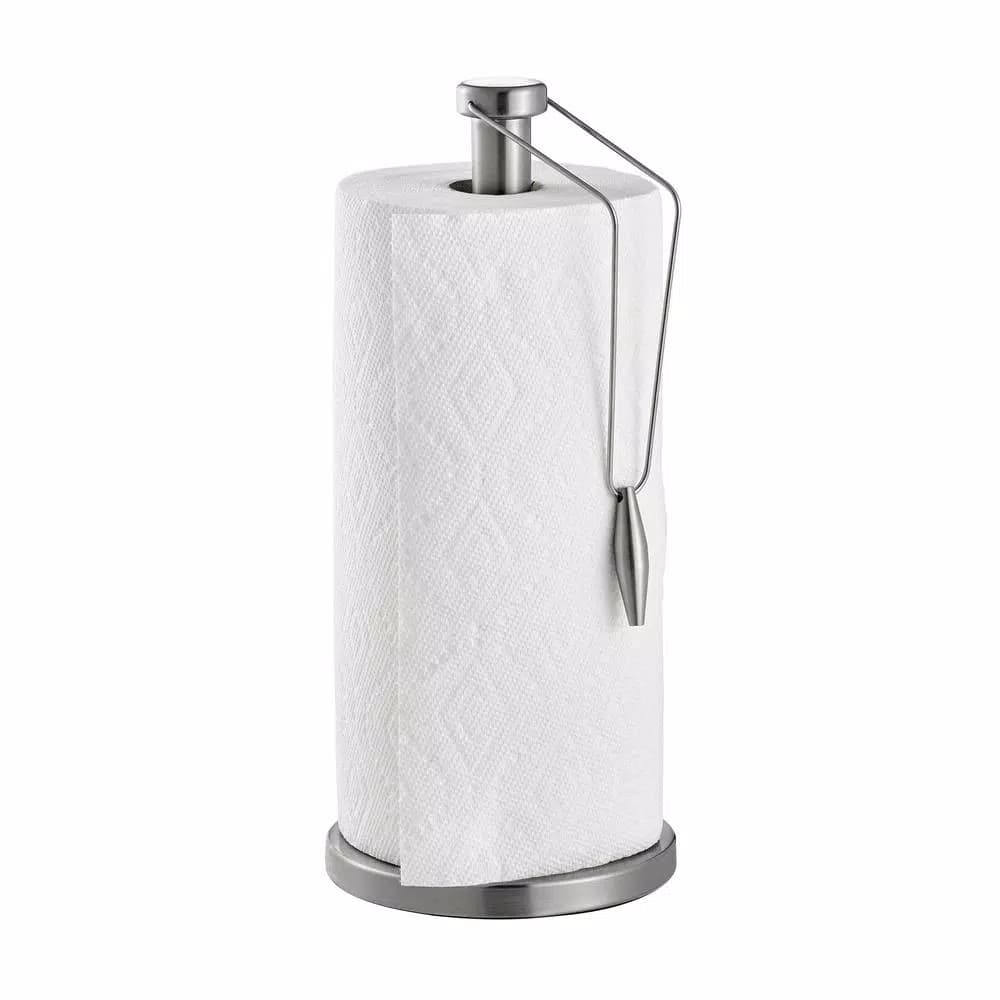 Alpine Industries Alpine Stainless Steel Freestanding Paper Towel Holder with Non-Slip Base