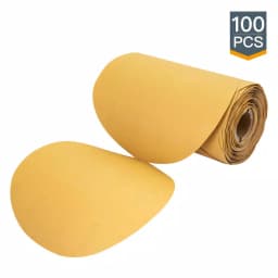POWERTEC 6 in. 80-Grit Aluminum Oxide PSA Sanding Discs, 100-Pack thumbnail 2