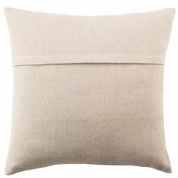 Safavieh Metallic Splatter White Striped 20 x 20 in. Throw Pillow with Down Alternative Fill thumbnail 4