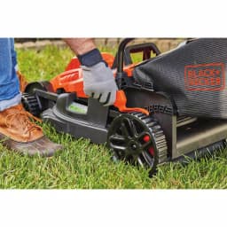 BLACK+DECKER 15 in. 10 Amp Corded Electric Walk Behind Push Lawn Mower with Bagger thumbnail 12