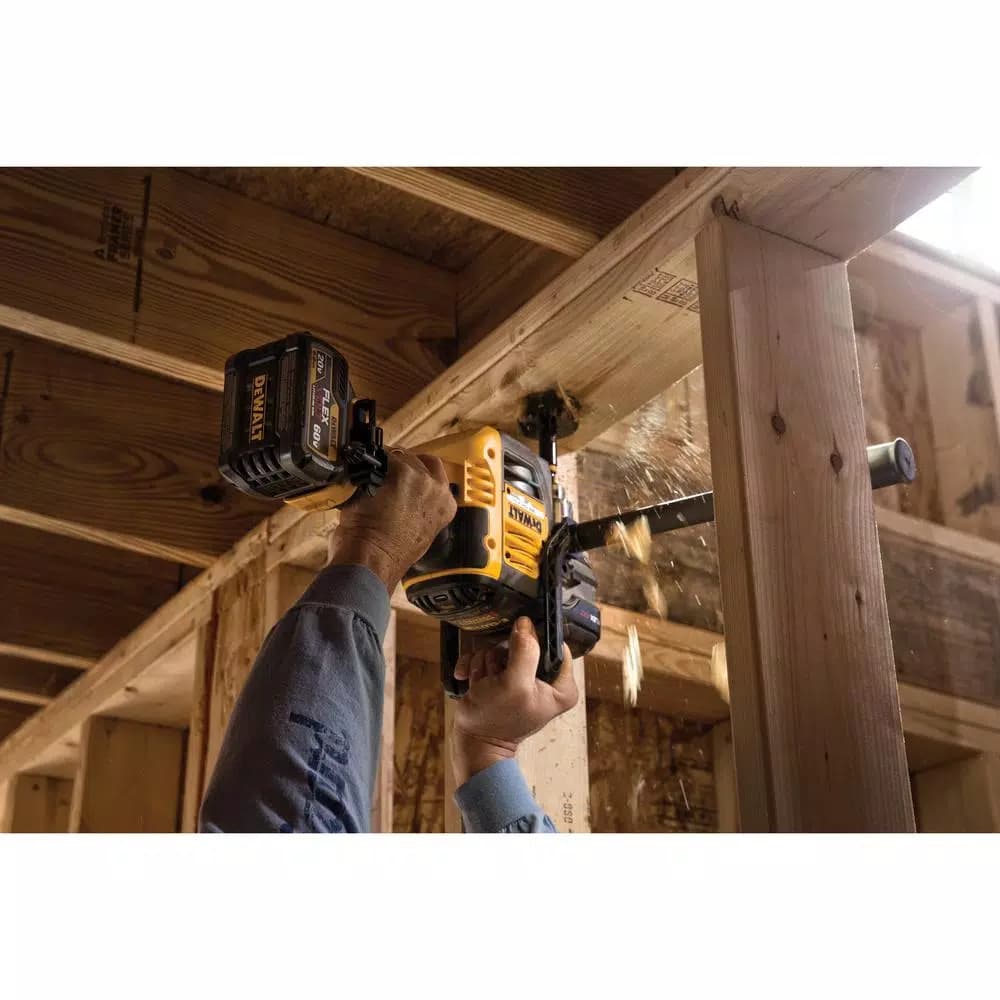 DEWALT FLEXVOLT 60V MAX Brushless 1/2 in. Stud & Joist Drill with E-Clutch & (3) 6.0Ah Batteries