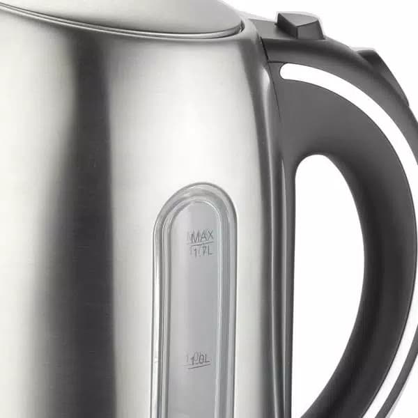 MegaChef Mega Chef 1.7 L Stainless Steel Electric Tea Kettle, 1000W