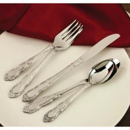 Utica Cutlery Co. Utica Cutlery Company Patrician 20-Piece Stainless Steel Flatware Set, Service for 4 thumbnail 1