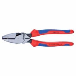 KNIPEX 9 in. High Leverage Lineman's Pliers with Comfort Grip thumbnail 1