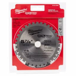 Milwaukee 5-7/8 in. 34-Teeth Metal Cutting Circular Saw Blade thumbnail 2
