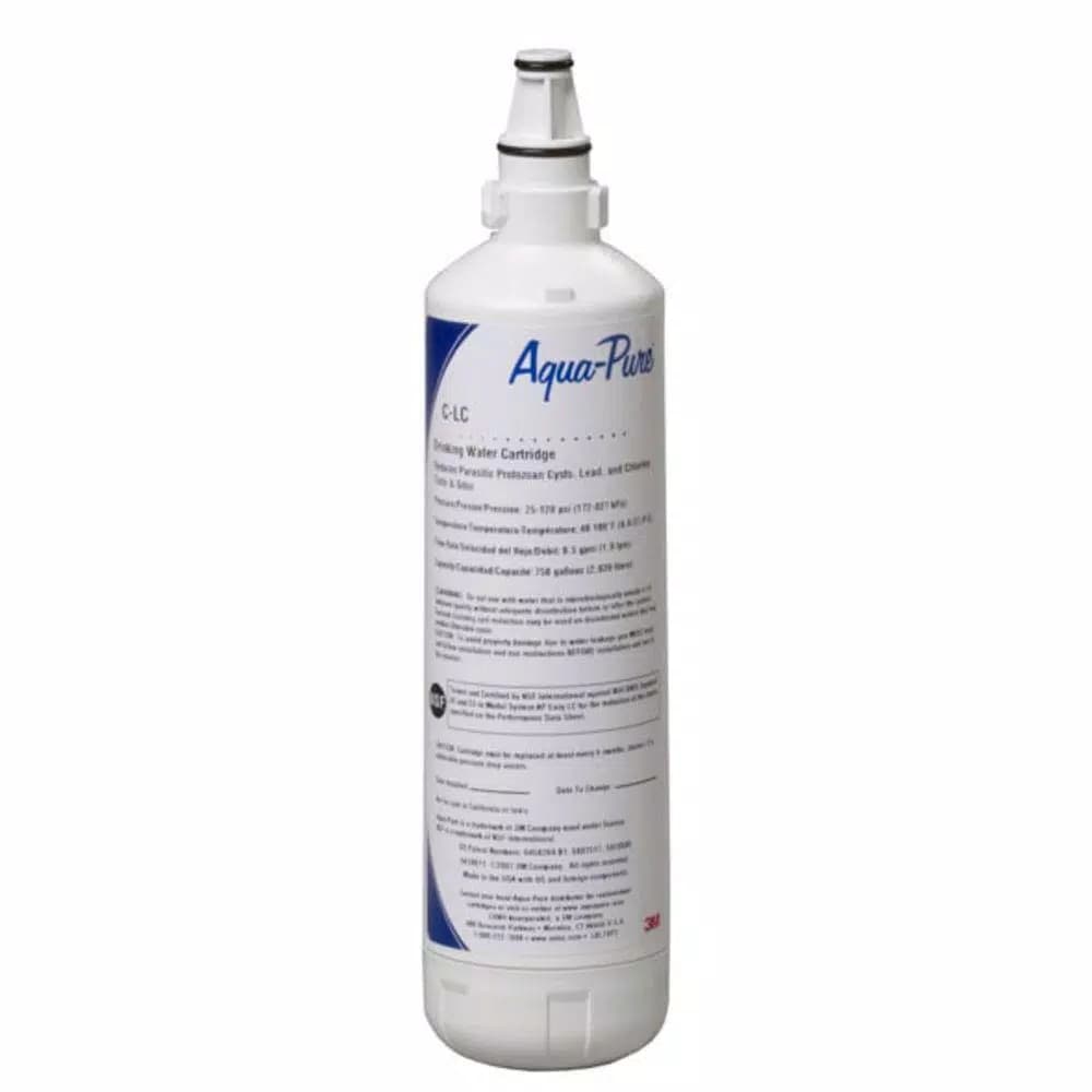 3M Aqua-Pure AP Easy C-LC Drinking Water Filter Cartridge, 0.5 Micron, 750 Gallon Capacity