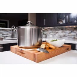 Swiss Diamond Premium Clad 7.9 Qt. Stainless Steel Stock Pot with Glass Lid thumbnail 2