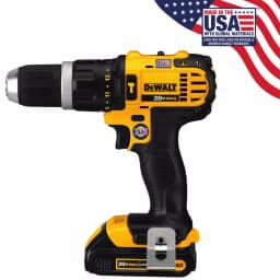 DEWALT 20V MAX Cordless 1/2 in. Compact Hammer Drill/Driver Kit with (2) 1.5 Ah Batteries, Charger & Bag thumbnail 12