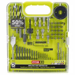 RYOBI 18V ONE+ Cordless 6-Tool Combo Kit with (2) Batteries, Charger, Bag & 60-Piece Drill/Drive Bonus Kit thumbnail 9