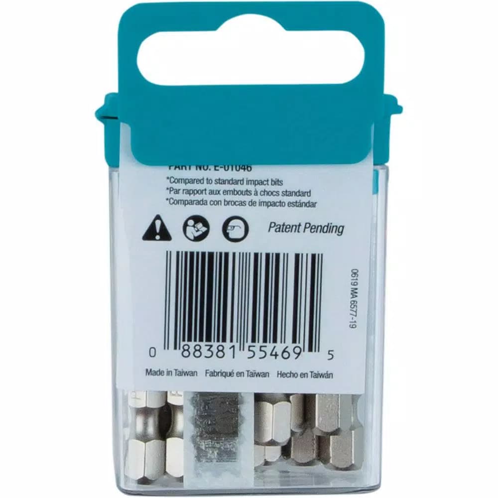 Makita ImpactXPS #2 Phillips 2 in. Power Bits, 15-Pack