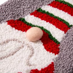 Glitzhome 21 in. Gnome Hooked Christmas Stocking - Multi-Color Festive Holiday Decor thumbnail 4