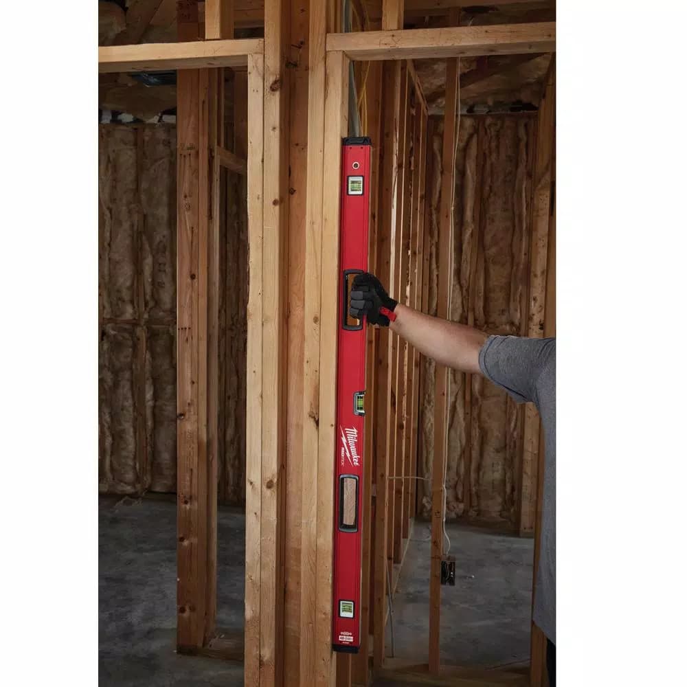 Milwaukee REDSTICK Box Level Set, 16 in. and 48 in.