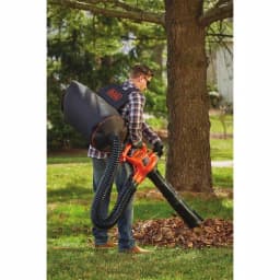 BLACK+DECKER VACPACK 3-in-1 Corded Electric Backpack Leaf Blower, Vacuum, and Mulcher - 250 MPH, 400 CFM, 12 Amp thumbnail 10