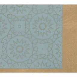 Sugar Plum Party SugarPlum Collection 32-Piece Blue and Gold Assorted Disposable Cocktail Paper Napkins thumbnail 2