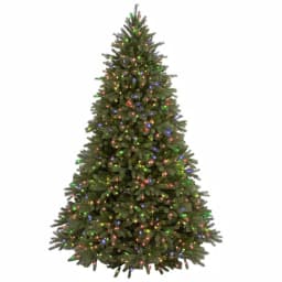 National Tree Company 7.5 ft. Feel Real Jersey Fraser Fir Artificial Christmas Tree with 1250 Multicolor Lights thumbnail 1