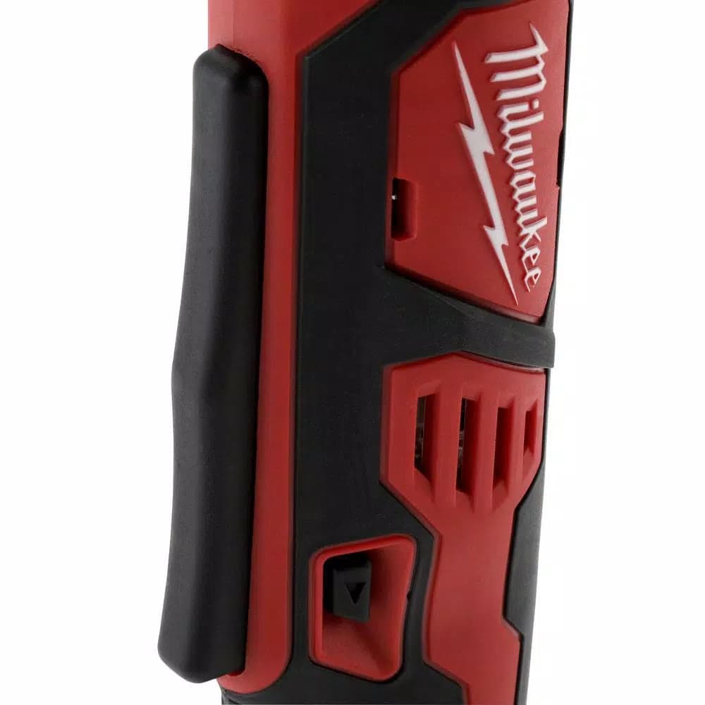 Milwaukee M12 12V Lithium-Ion Cordless 1/4 in. Right Angle Hex Impact Driver Kit with 1.5Ah Battery, Charger & Case